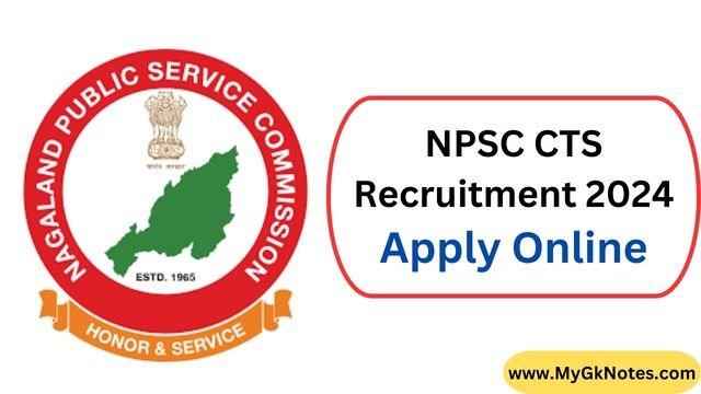 NPSC CTS Recruitment 2024